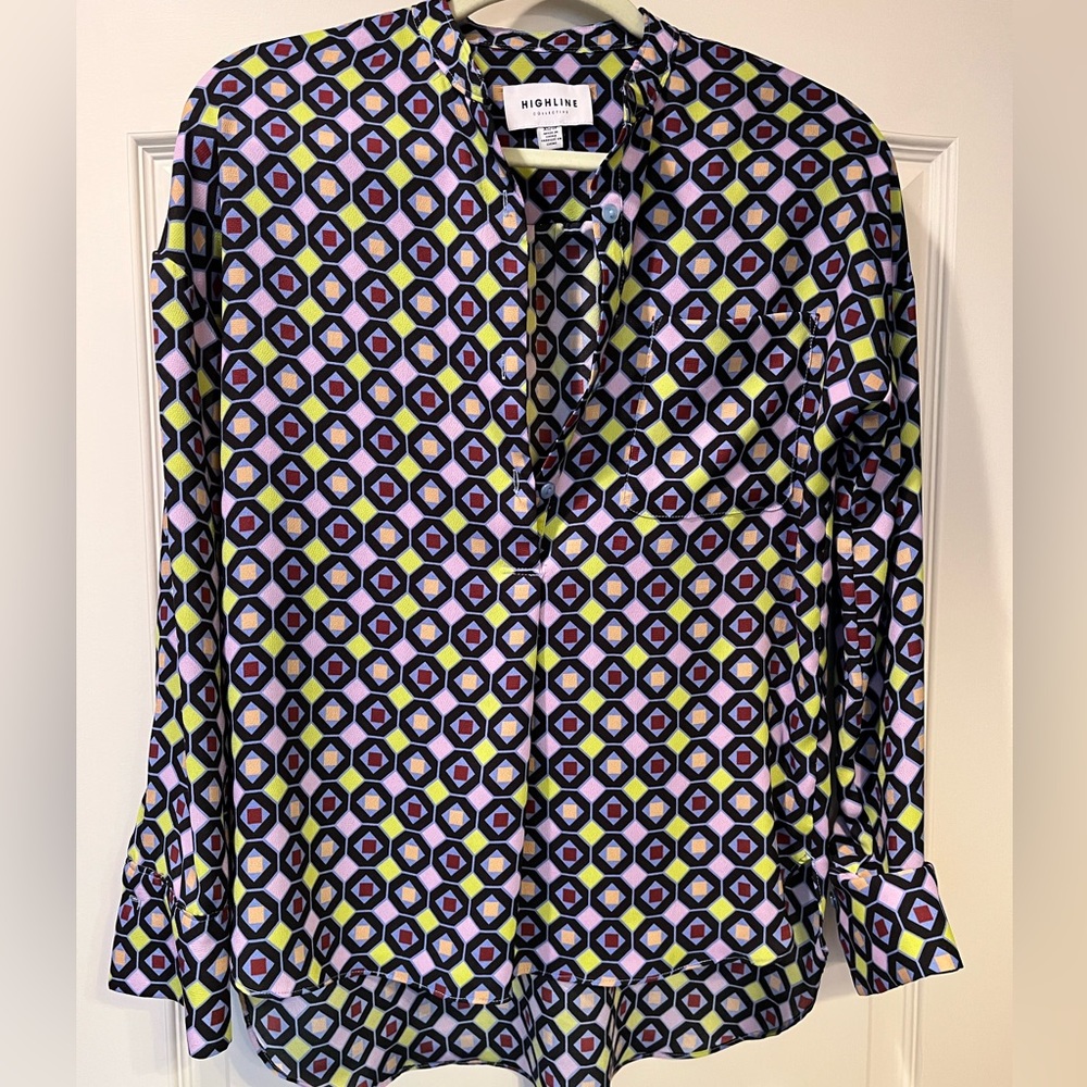 Highline Collective multicolor blouse - Size XS